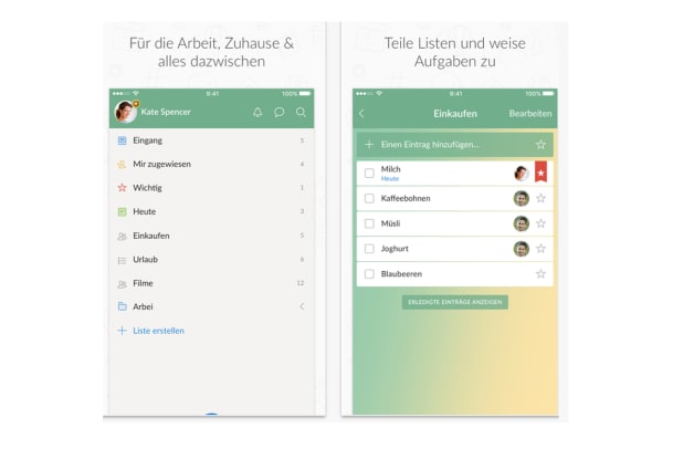 App der Woche: Wunderlist