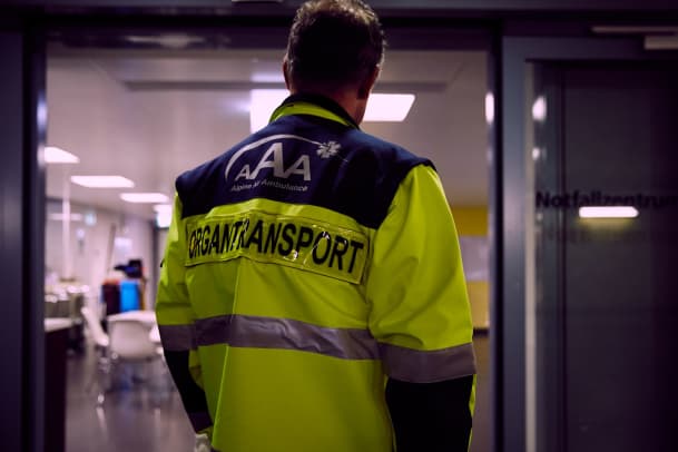 Wie eine Lunge zu ihrem Empfänger kommt: Chronologie eines Organtransports