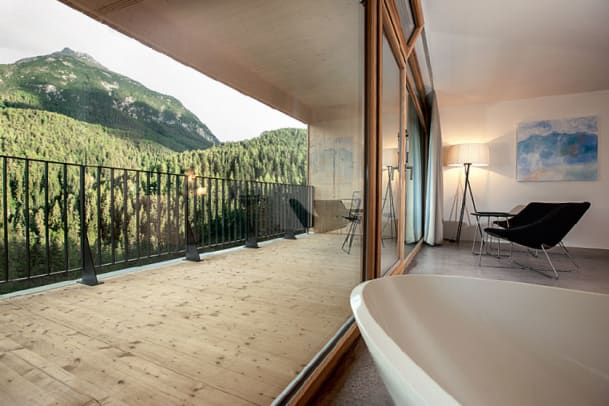 Erholung im Engadin: Hotel Arnica in Scuol
