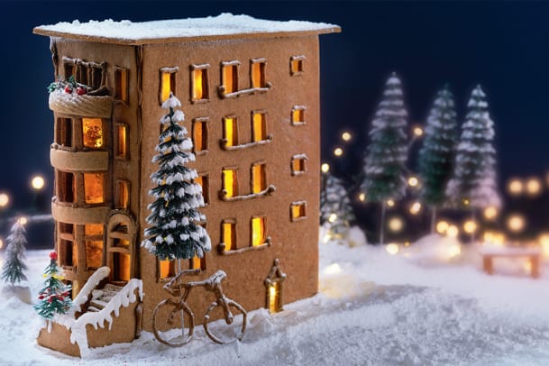 Schritt für Schritt zum Lebkuchenhaus