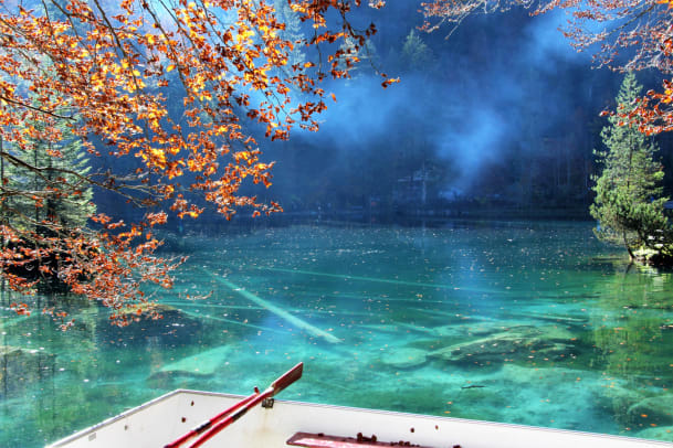 Idyllische Bergseen der Schweiz