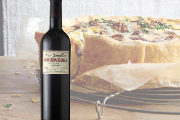 Wein-Tipp zur Champignons-Quiche