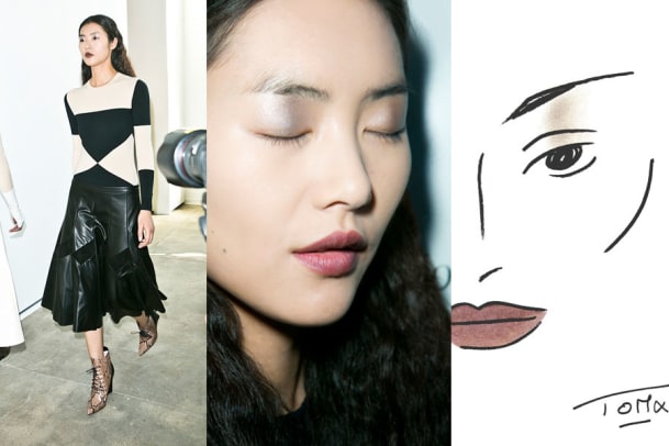Estée Lauder zeigt neue Make-up-Trends bei der Show von Derek Lam in New York