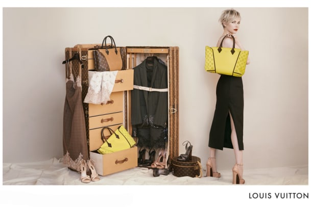 Michelle Williams ist das neue Gesicht der Louis Vuitton Kampagne