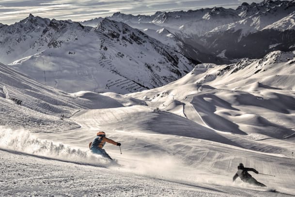 Skiferien bei den Nachbarn