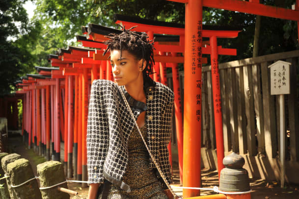 Mit Willow Smith in Tokio