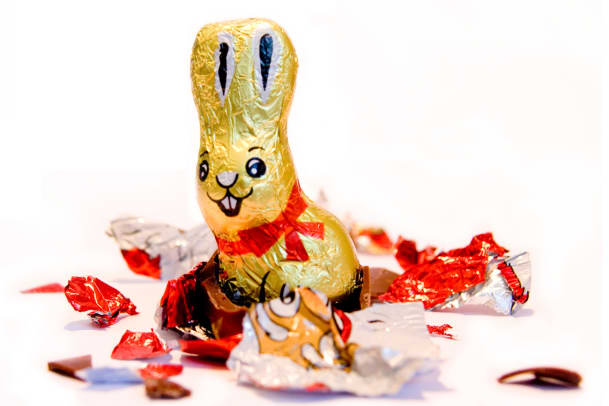 Was passiert mit der Schokolade nach Ostern?