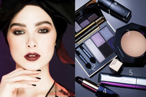 Festliches Make-up: Der verführerische «Maleficent»-Look