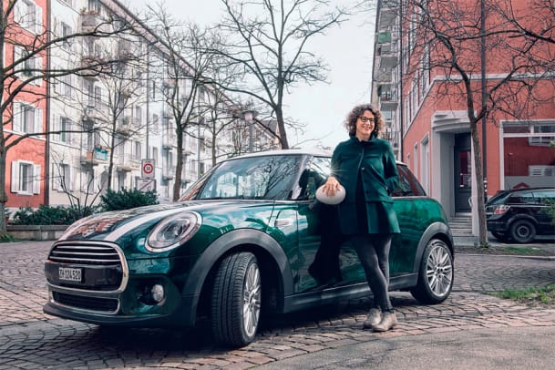 Florina Schwander testet den Mini Cooper D: Grünes Fahrvergnügen
