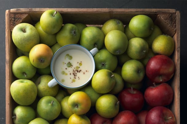 Peterliwurzel-Apfel-Suppe