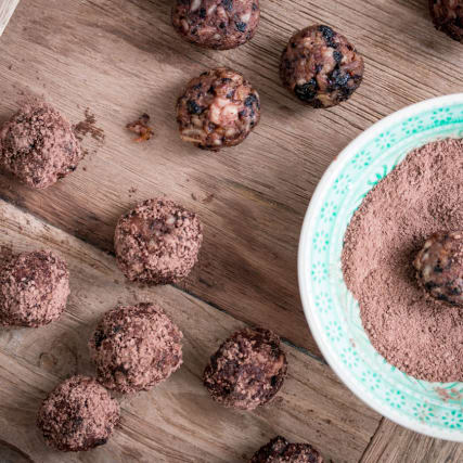 Aronia-Aprikosen-Truffes