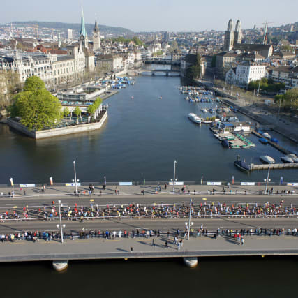 annabelle am Zürich Marathon 2012
