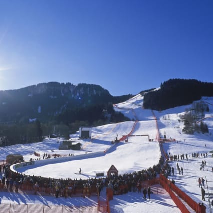 Wie ist es eigentlich, die Abfahrt von Kitzbühel zu wagen?