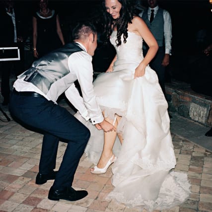 Italienische Hochzeit: Mit Strumpf und Stil