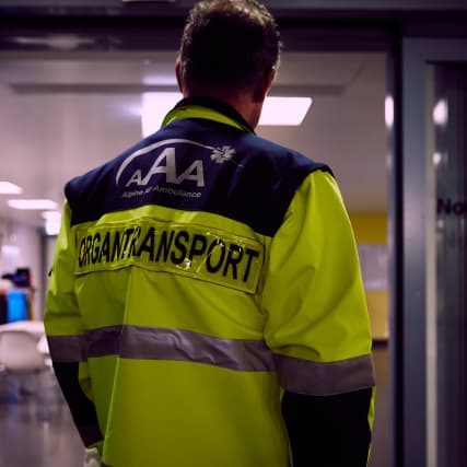 Wie eine Lunge zu ihrem Empfänger kommt: Chronologie eines Organtransports