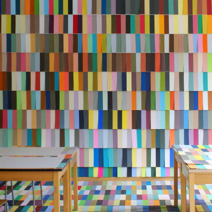 Farbenspiel in Winterthur