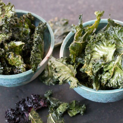 Rezept für Federkohl-Chips