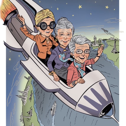 Freundinnen seit 50 Jahren