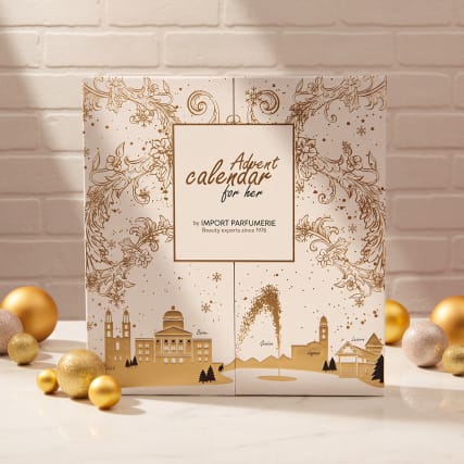 Die Adventskalender von Import Parfumerie verkürzen die Wartezeit auf Weihnachten mit Düften, Pflege und Make-up