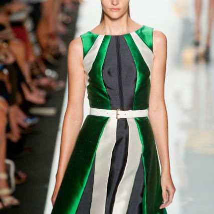 Mode-News aus New York: Geometrischer Glamour bei Michael Kors und Hüte bei Rachel Zoe