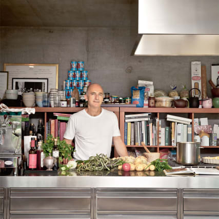 Besuch in der Küche