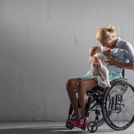 Als Mama im Rollstuhl