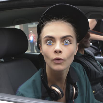 Topmodel Cara Delevingne: Die Augenbraue mit den Grimassen