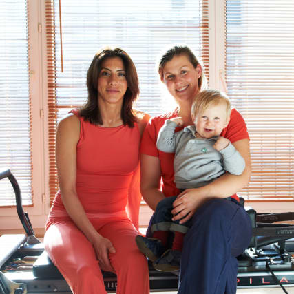 Miriam Elchlepp macht Pilates mit Jasmin Sheta