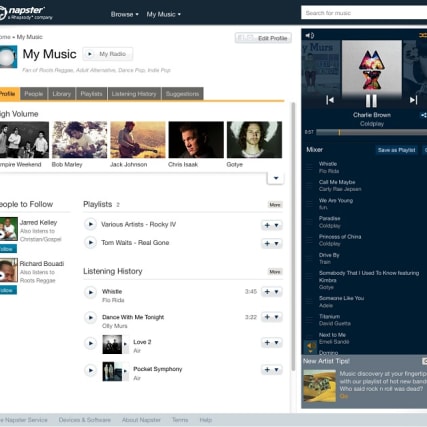 Napster: Streaming-Service