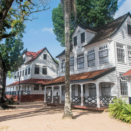 Postkarte vom Sehnsuchtsort Surinam