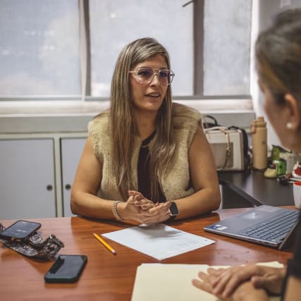 Anwältin für Menschenrechte Rachel González in Venezuela: 