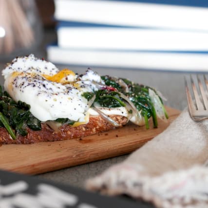 Rezept für Spinat-Ei-Brötchen