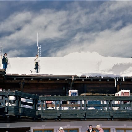 Wenn man tagelang eingeschneit ist