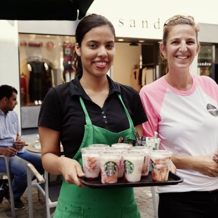 annabelle und Starbucks 
