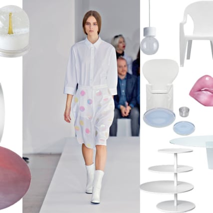 Wohntrend: Wohnen wie im siebten Himmel — weiss, zart und glamourös