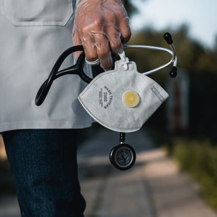 Wenn man in der Corona-Krise an vorderster Front steht?