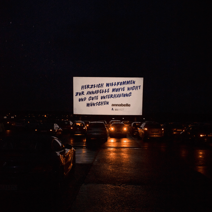 When annabelle Met Drive-in Cinema