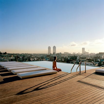Sommerabend auf der Dachterrasse: Barcelona lebe hoch!