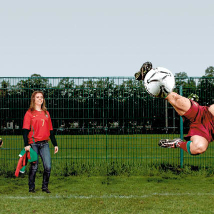 Frauen vor, noch ein Tor!