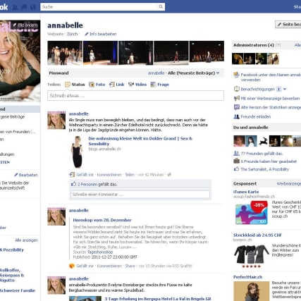 annabelle auf Facebook!