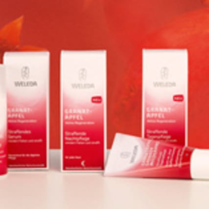 Gesichtspflege-News von Weleda - paradiesischer Apfel