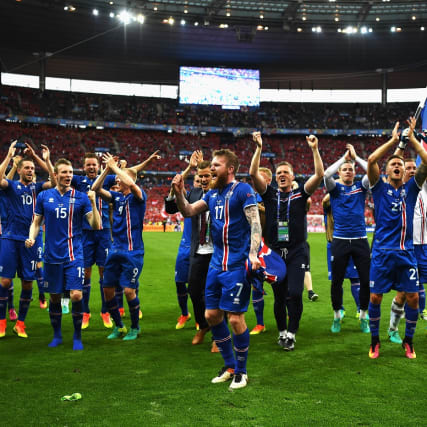 Island im Siegesrausch