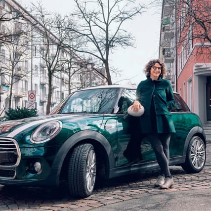 Florina Schwander testet den Mini Cooper D: Grünes Fahrvergnügen