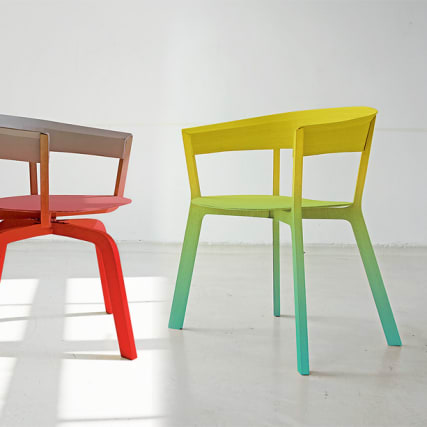Bunte Stühle