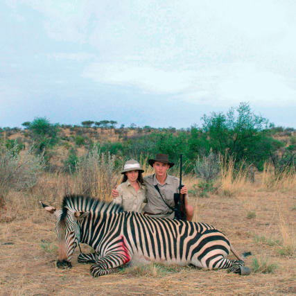 Abschuss fürs Familienalbum