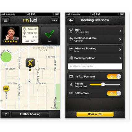 mytaxy: neue Software