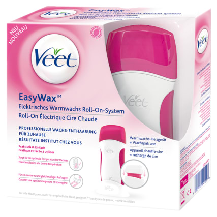 Haarentfernung: Elektrisches Warmwachs Roll-on-System von Veet