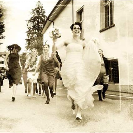 Hochzeitsfotografien mal anders