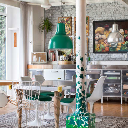Mailänder Wohnfabrik: Das Zuhause von Industriedesigner Marc Sadler