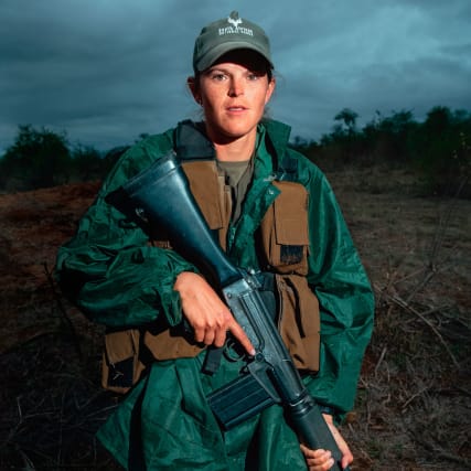 Field Rangerin Melissa du Toit